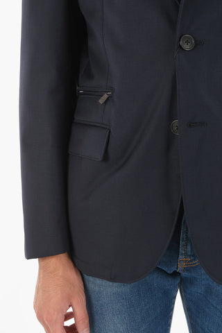 ID GIacca in Tessuto Tech con Chest Piece Removibile