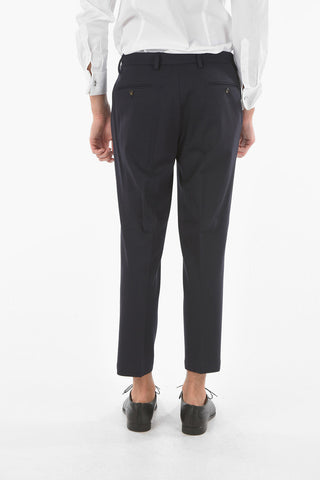 CC COLLECTION Pantaloni Chino in Viscosa con Elastico in Vita