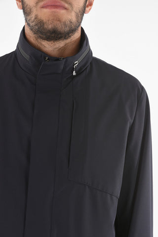 Quilted GERI WIndbreaker with Foldable Hood