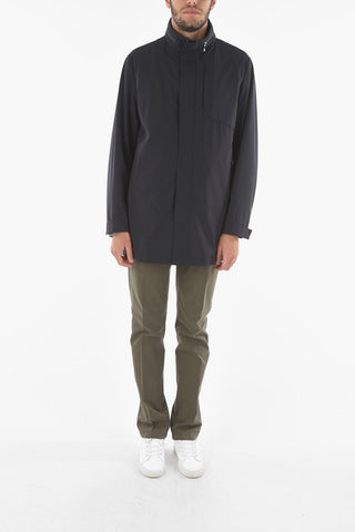 Quilted GERI WIndbreaker with Foldable Hood