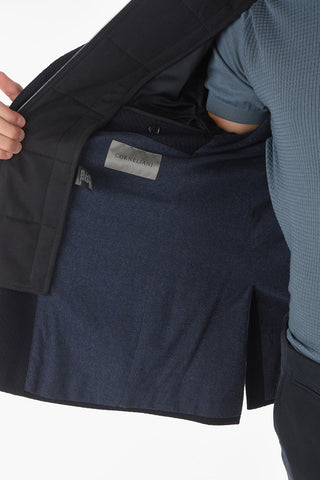 Giacca Hopsack SPORTSWEAR con Chest Piece Removibile