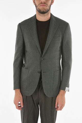Blazer LEADER SOFT in lana Vergine con Revers Classico