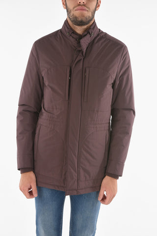 Tech Fabric Quilted Windbreaker