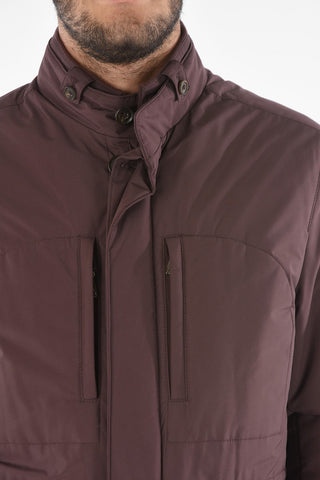 Tech Fabric Quilted Windbreaker