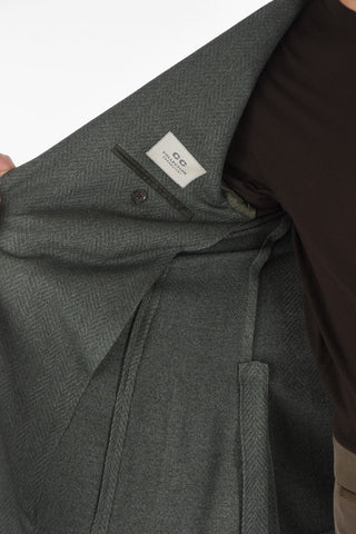 CC COLLECTION Blazer RIGHT in Motivo Herringbone con Iconica Spilla Coleottero