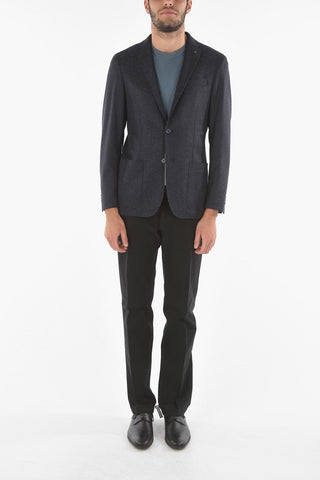 CC COLLECTION Blazer RIGHT in Misto Cashmere con Iconica Spilla Coleottero