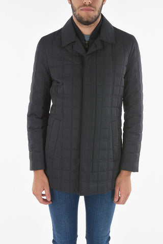 ID Quilted CERRUTI Jacket with Chest Piece