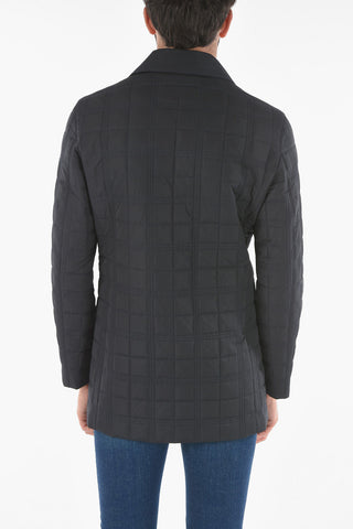 ID Quilted CERRUTI Jacket with Chest Piece
