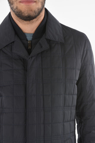 ID Quilted CERRUTI Jacket with Chest Piece
