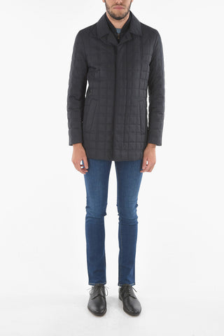 ID Quilted CERRUTI Jacket with Chest Piece