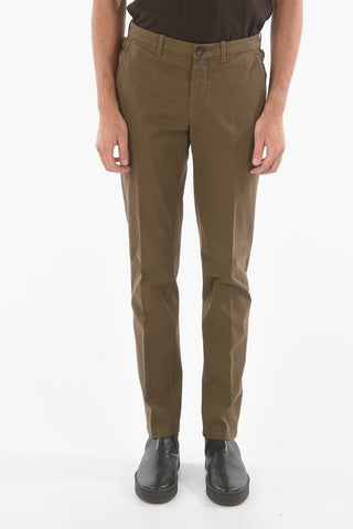 Stretch Cotton ORIO COMFORT Chino Pants with Adjustable Waist