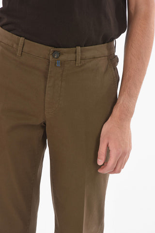 Stretch Cotton ORIO COMFORT Chino Pants with Adjustable Waist