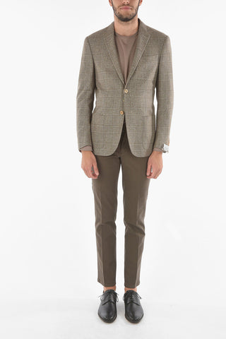 Blazer ACADEMY SOFT in Motivo a quadri District con Revers Classico