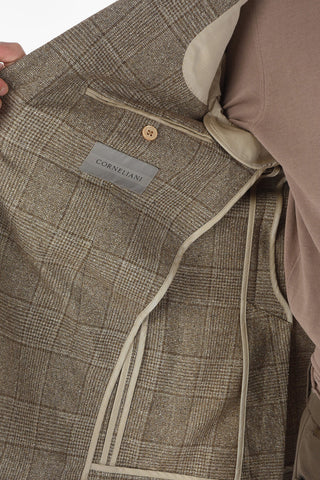 Blazer ACADEMY SOFT in Motivo a quadri District con Revers Classico
