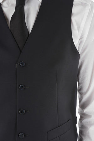 CC COLLECTION Virgin Wool 5-Button Waistcoat REFINED