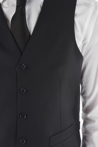 CC COLLECTION Virgin Wool 5-Button Waistcoat REFINED