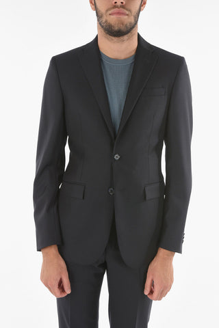 CC COLLECTION Virgin wool REFINED Suit with Notch Lapel