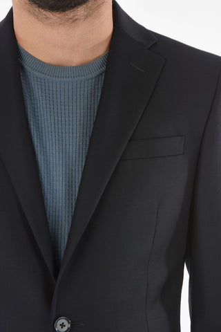 CC COLLECTION Virgin wool REFINED Suit with Notch Lapel