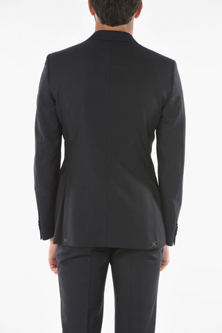 CC COLLECTION Virgin wool REFINED Suit with Notch Lapel