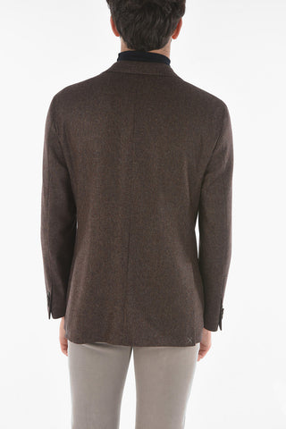 CC COLLECTION Blazer RIGHT in Lana Vergine con Iconica Spilla Coleottero
