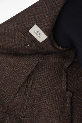CC COLLECTION Blazer RIGHT in Lana Vergine con Iconica Spilla Coleottero
