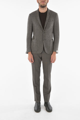 Blazer GATE in Cashmere Bouclé con Revers Classico