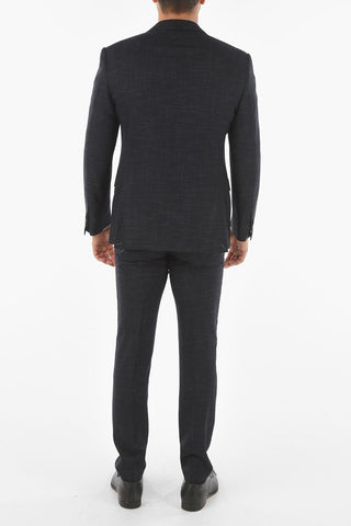 Abito ACADEMY in Motivo Astratto con Revers Classico