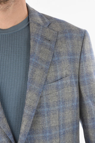 Cashmere Blend GATE Blazer with Notch Lapel