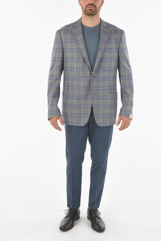 Cashmere Blend GATE Blazer with Notch Lapel