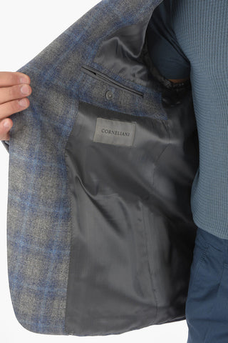 Cashmere Blend GATE Blazer with Notch Lapel