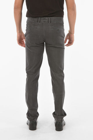 ID Pantaloni 5 Tasche SHIMIZU In Cotone Stretch