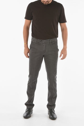 ID Pantaloni 5 Tasche SHIMIZU In Cotone Stretch