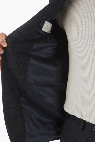 CC COLLECTION Virgin Wool RIGHT Suit with Abstract Pattern