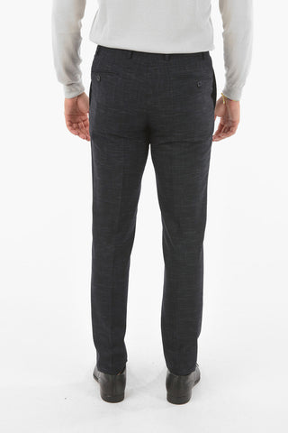 CC COLLECTION Virgin Wool RIGHT Suit with Abstract Pattern