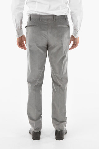 Corduroy LEADER 5-pocket Pants with Belt Loops