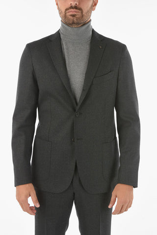 CC COLLECTION SMART SUIT Abito REWARD In Misto Lana Vergine con Spilla