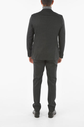 CC COLLECTION SMART SUIT Abito REWARD In Misto Lana Vergine con Spilla