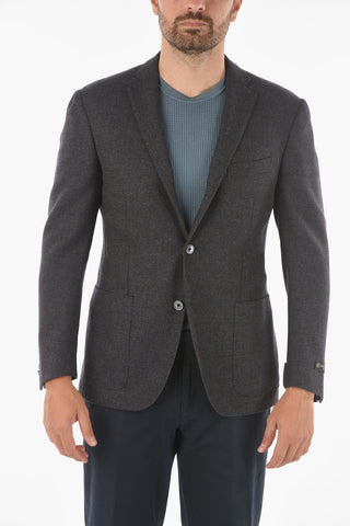 Cashmere Bledn RESORT Blazer with Notch Lapel