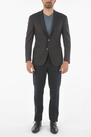 Cashmere Bledn RESORT Blazer with Notch Lapel