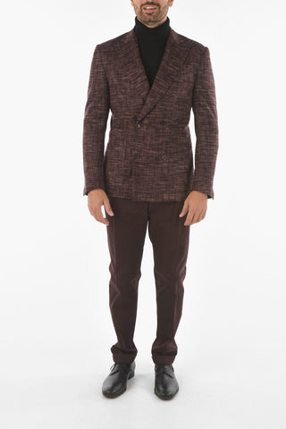 Blazer Doppiopetto GATE in Misto Cashmere con Revers a Lancia