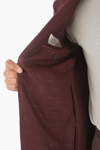 CC COLLECTION Blazer RIGHT in Motivo Basket Weave con Iconica Spilla Coleottero
