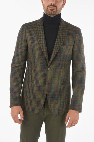 CC COLLECTION Cashmere Blend REWARD Blazer with Iconic Beetle Brooch