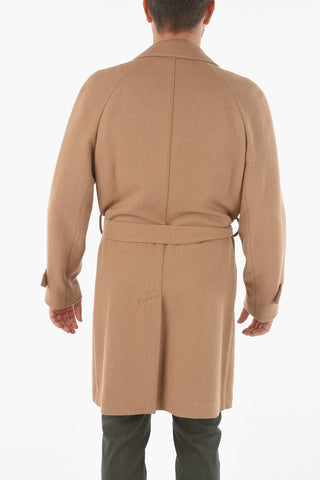 Cappotto in Lana di Cammello con Cintura