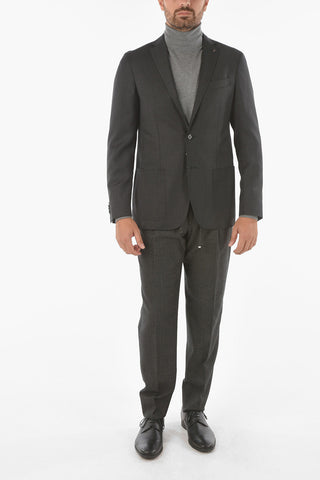 CC COLLECTION Blazer RIGHT in Lana Vergine con Iconica Spilla Coleottero