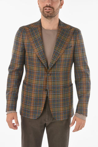 CC COLLECTION Cashmere Blend REWARD Blazer with Peak Lapel