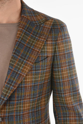 CC COLLECTION Cashmere Blend REWARD Blazer with Peak Lapel