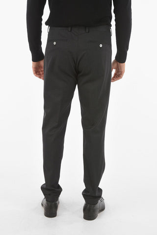 CC COLLECTION Extrafine Virgin Wool RESET Chino Pants with Double Pleat