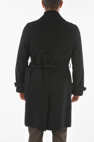 Cashmere Double Breasted Coat with Belt
