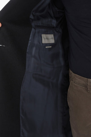 Cashmere Double Breasted Coat with Belt