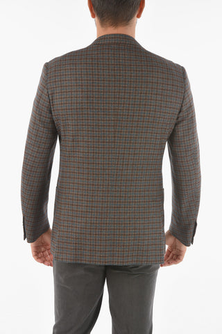 ROAD TO EXCELLENCE Tattersall Check Blazer LEADER SOFT with Classic Lapel
